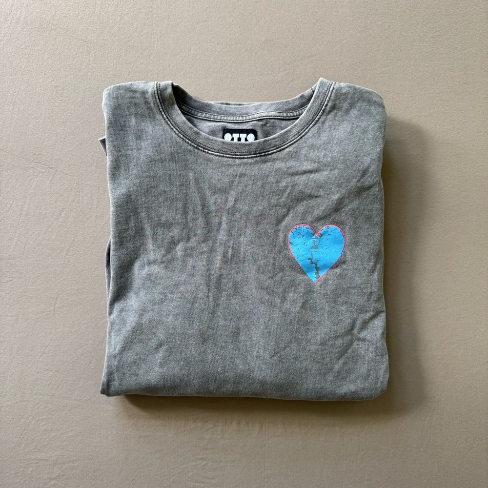 Kall me kris OTTO Duct Taped Heart Long Sleeve Tee